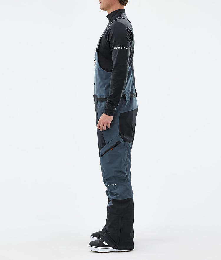 Montec Dozer Snowboard Pants Men Metal Blue/Black, Image 2 of 6