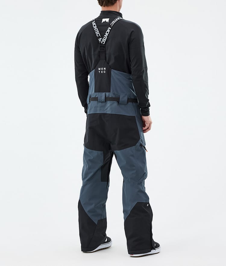 Montec Dozer Snowboard Pants Men Metal Blue/Black, Image 3 of 6