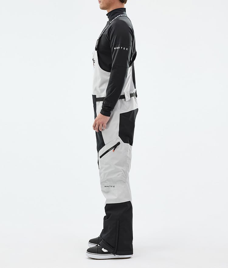 Montec Dozer Snowboard Pants Men Light Grey/Black, Image 2 of 6