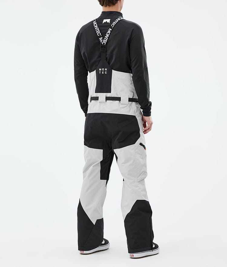 Montec Dozer Snowboard Pants Men Light Grey/Black, Image 3 of 6