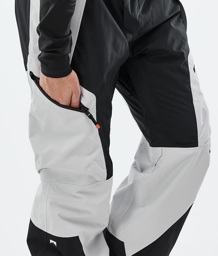 Montec Dozer Snowboard Pants Men Light Grey/Black, Image 6 of 6