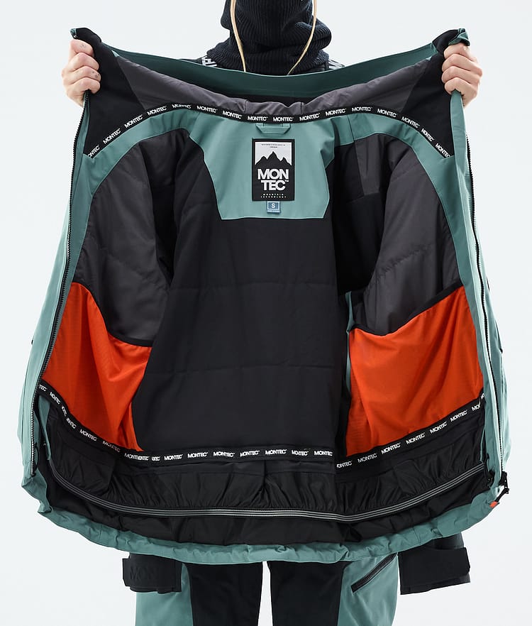 Montec Morpheus W Ski Jacket Women Atlantic/Black, Image 10 of 10