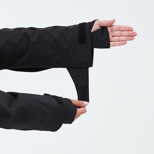 Oversized åbninger på ærmerne