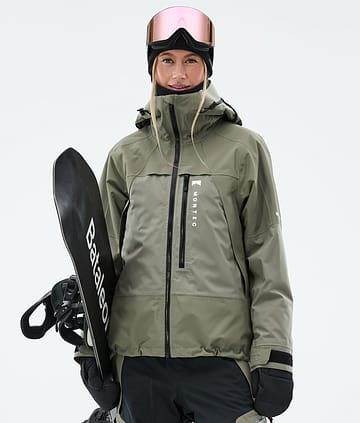 Montec Oracle W Kurtka Snowboardowa Kobiety Greenish