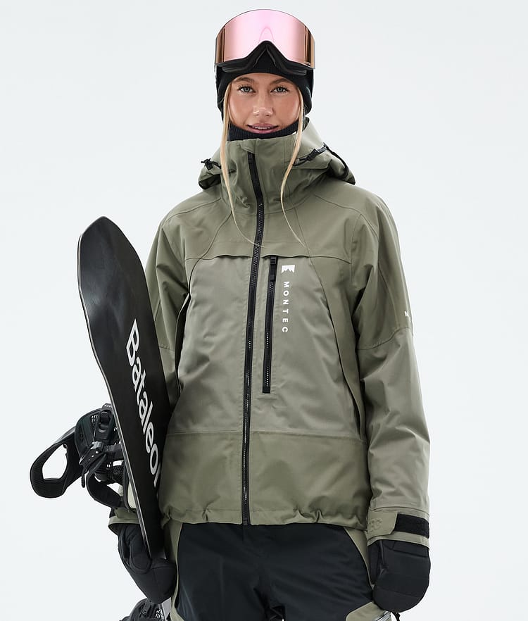 Montec Oracle W Snowboard Jacket Women Greenish, Image 1 of 10