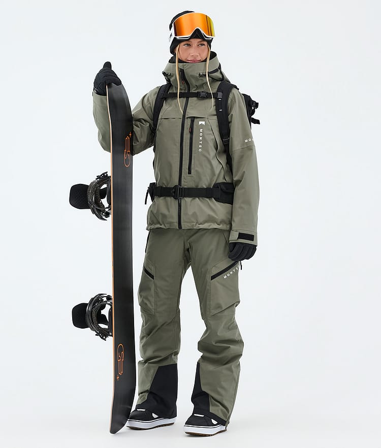 Montec Oracle W Veste Snowboard Femme Greenish, Image 2 of 9