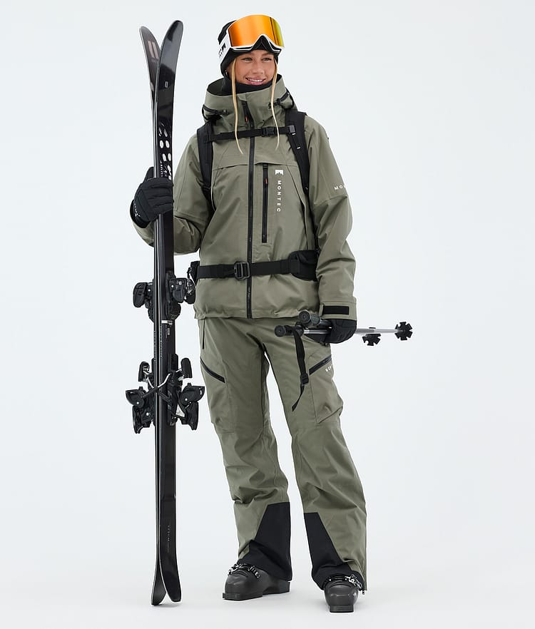 Montec Oracle W Veste de Ski Femme Greenish, Image 2 of 9