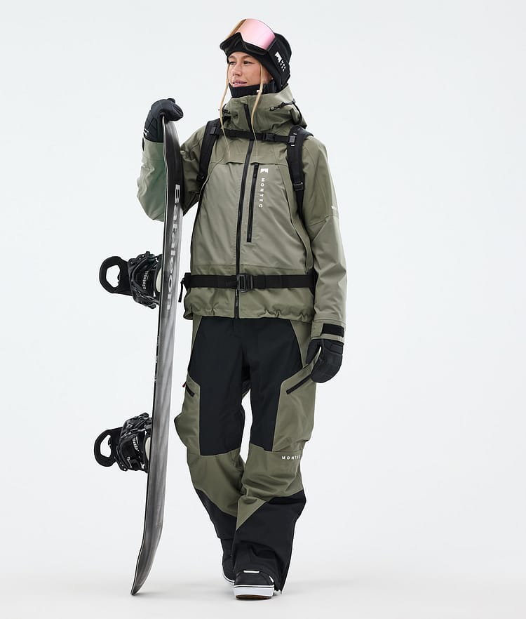 Montec Oracle W Snowboard Jacket Women Greenish, Image 3 of 10