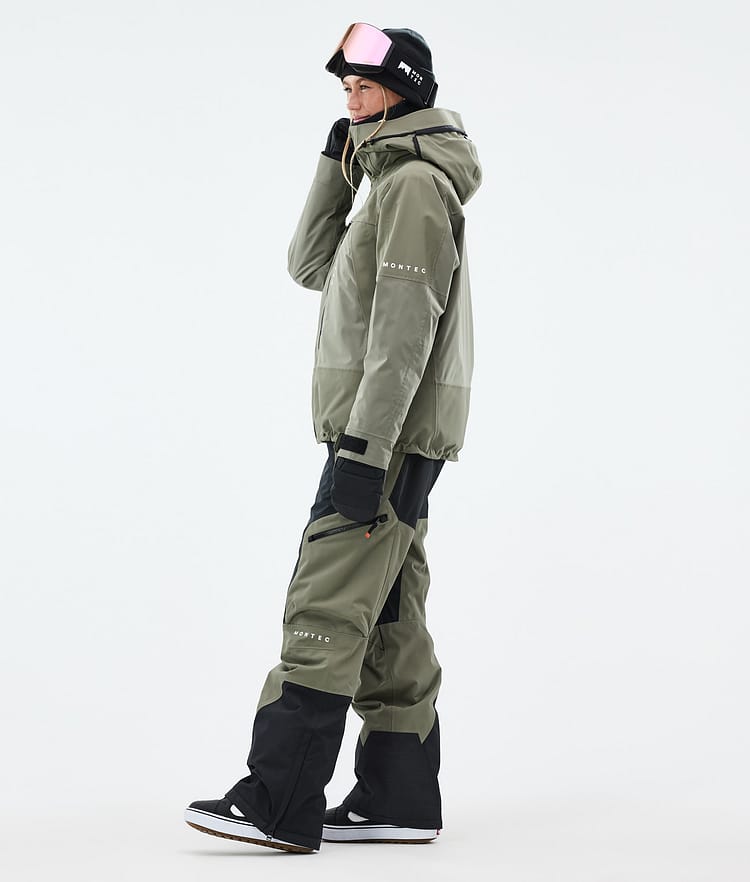 Montec Oracle W Snowboard Jacket Women Greenish, Image 4 of 10