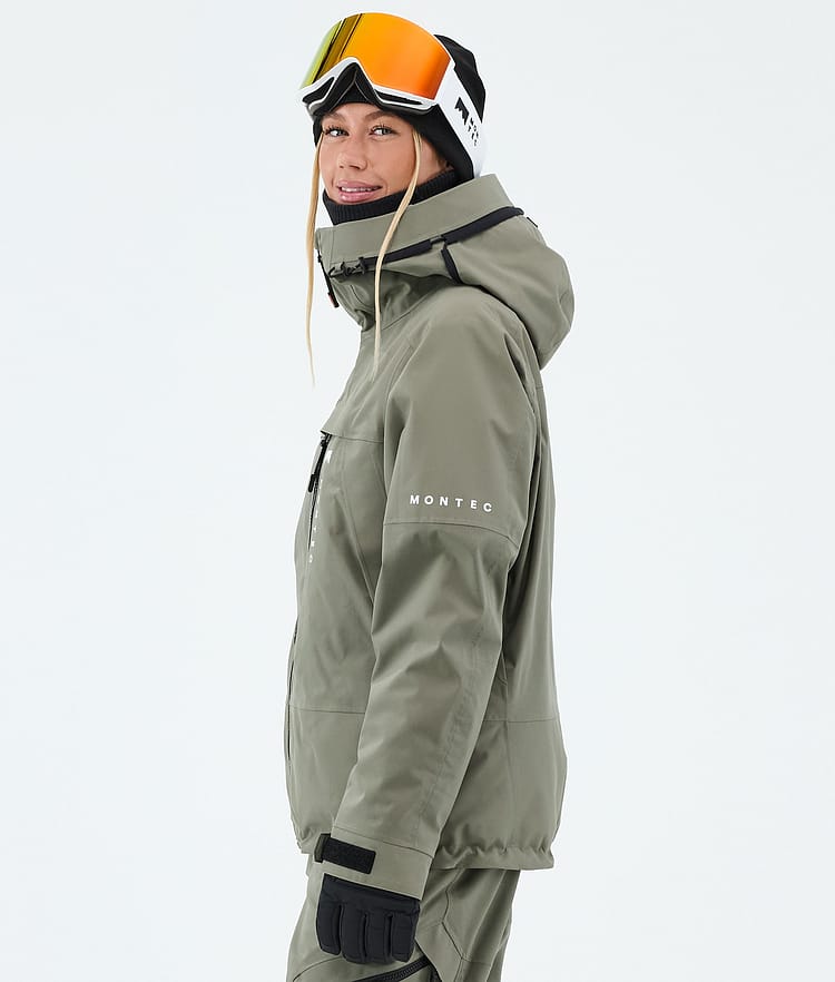 Montec Oracle W Veste de Ski Femme Greenish, Image 5 of 9