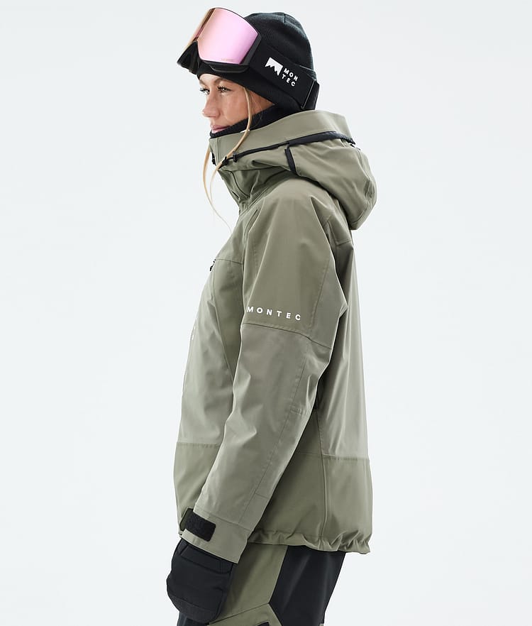 Montec Oracle W Snowboard Jacket Women Greenish, Image 6 of 10