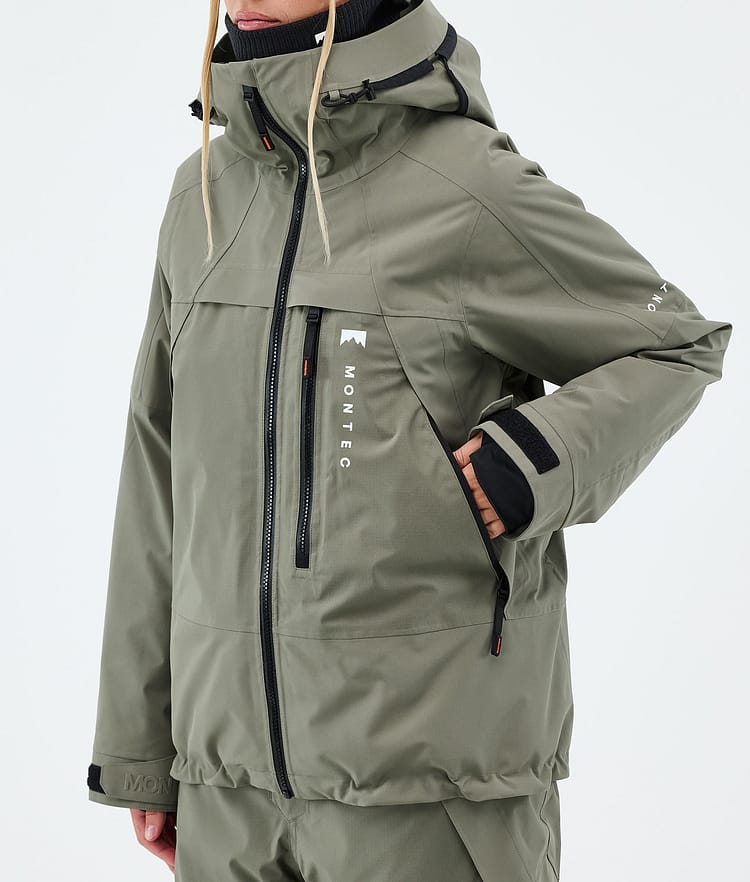 Montec Oracle W Veste de Ski Femme Greenish, Image 7 of 9