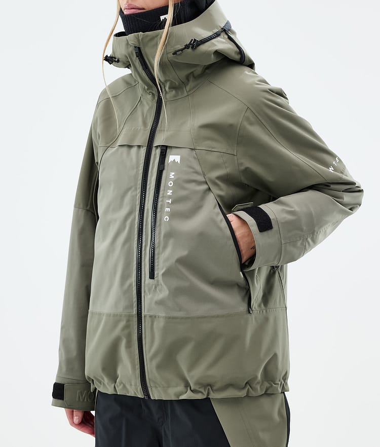 Montec Oracle W Snowboard Jacket Women Greenish, Image 8 of 10