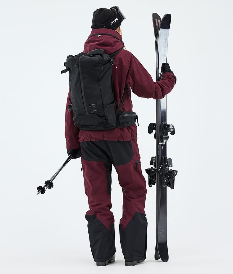 Montec Oracle W Veste de Ski Femme Burgundy, Image 3 of 9