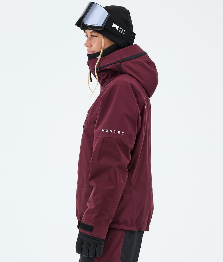 Montec Oracle W Veste de Ski Femme Burgundy, Image 5 of 9