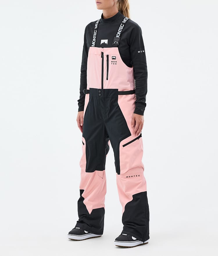 Montec Dozer W Snowboard Pants Women Soft Pink/Black, Image 1 of 6