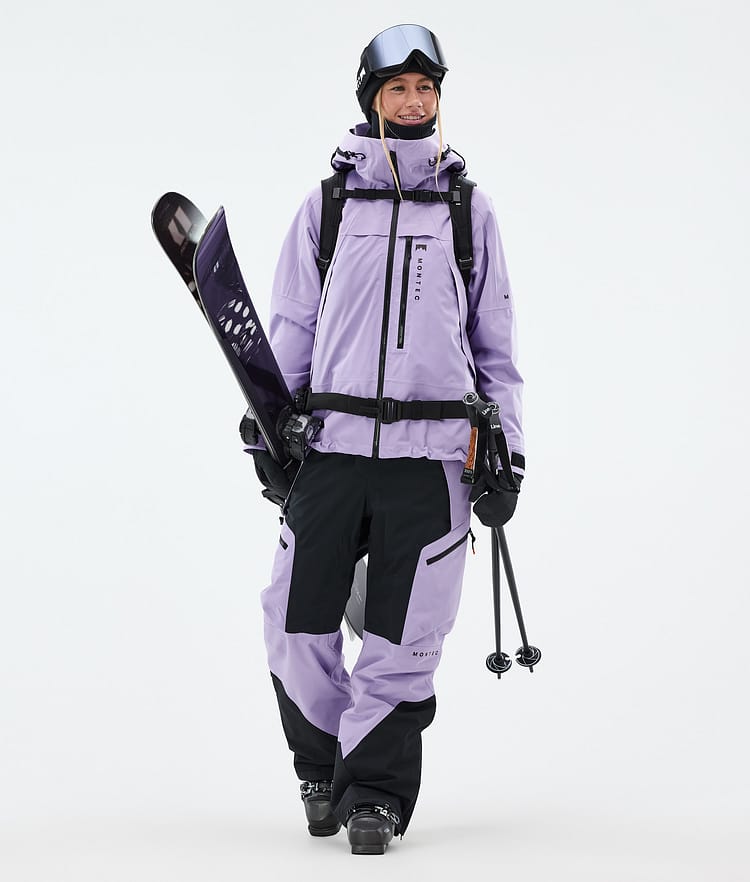 Montec Dozer W Pantaloni Sci Donna Faded Violet/Black, Immagine 2 di 7