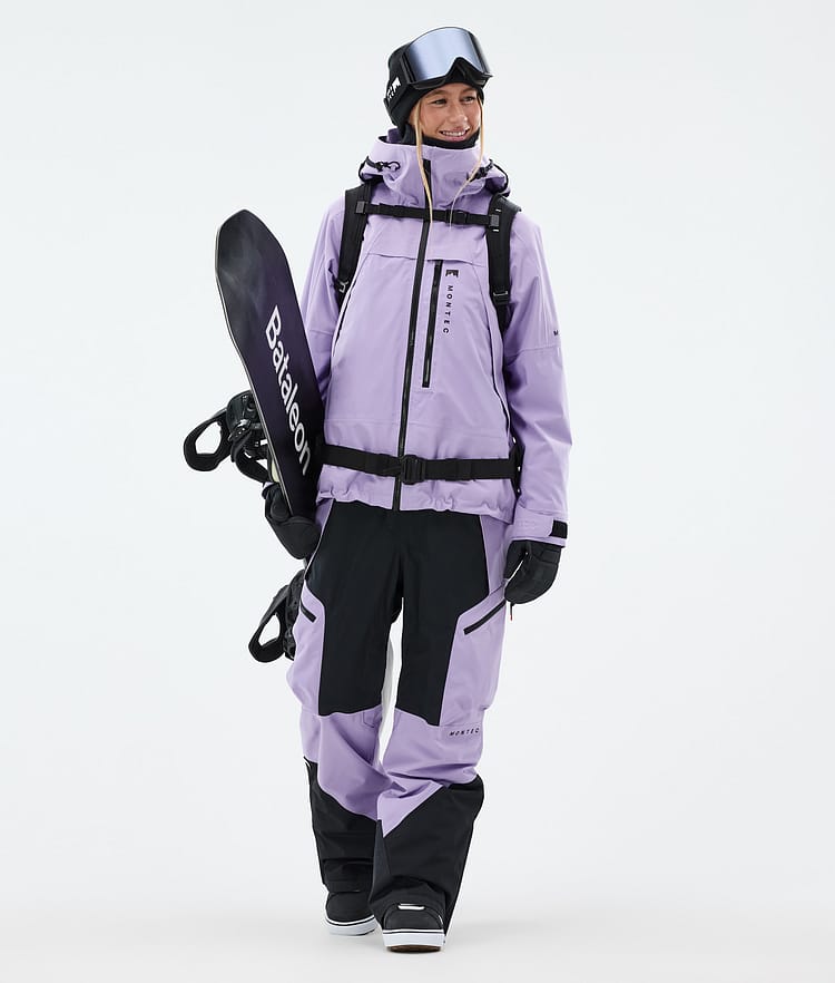 Montec Dozer W Pantaloni Snowboard Donna Faded Violet/Black, Immagine 2 di 7