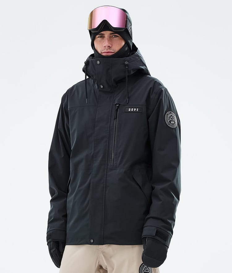 Dope Blizzard Full Zip Ski Jacket Men Black, Image 1 of 9