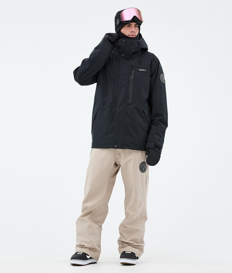 Dope Blizzard Full Zip Snowboard Jacket Men Black, Image 2 of 9