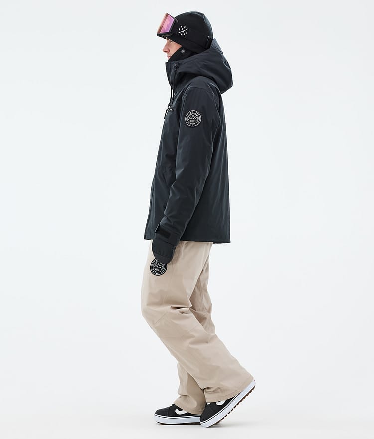 Dope Blizzard Full Zip Snowboard Jacket Men Black, Image 3 of 9