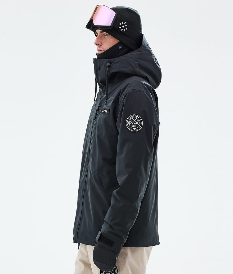 Dope Blizzard Full Zip Ski Jacket Men Black, Image 5 of 9