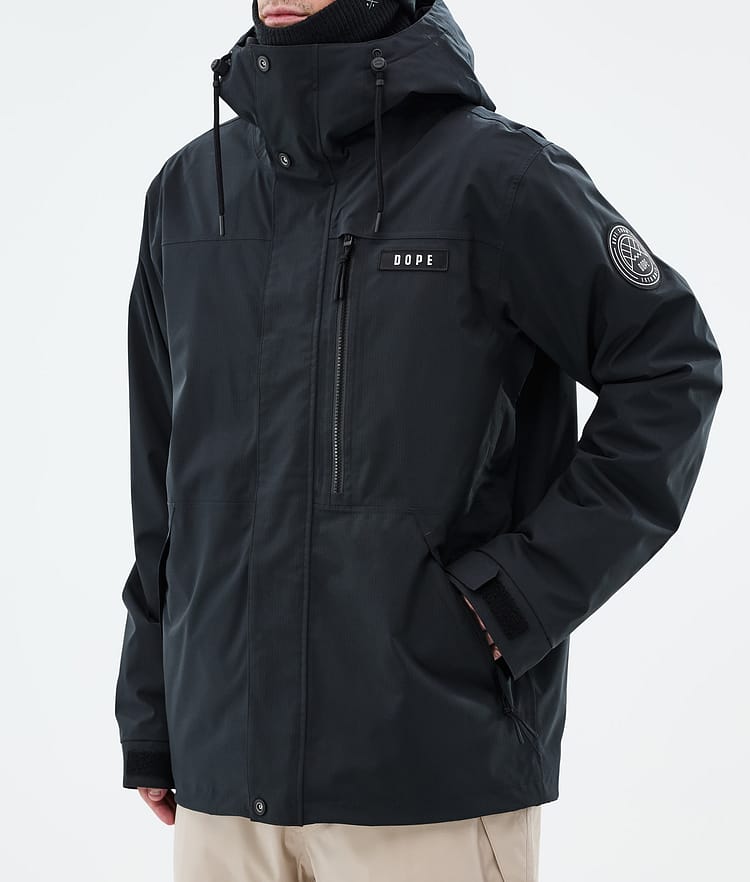 Dope Blizzard Full Zip Snowboard Jacket Men Black, Image 7 of 9