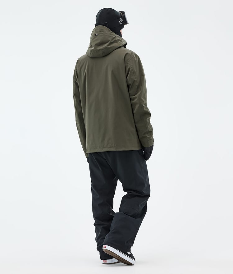 Dope Blizzard Full Zip Snowboard Jacket Men Olive Green, Image 4 of 9