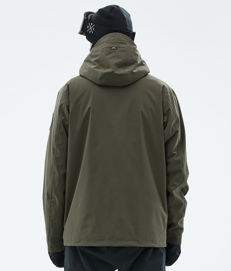 Dope Blizzard Full Zip Ski Jacket Men Olive Green, Image 6 of 9