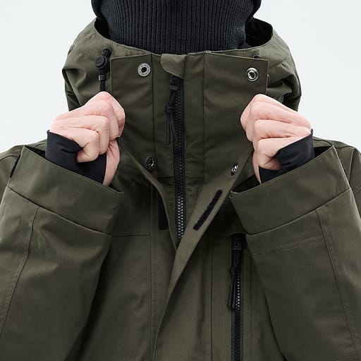 Front Zipper with Double Plackets Main Product Details Image,