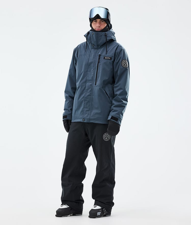 Dope Blizzard Full Zip Ski Jacket Men Metal Blue, Image 3 of 10