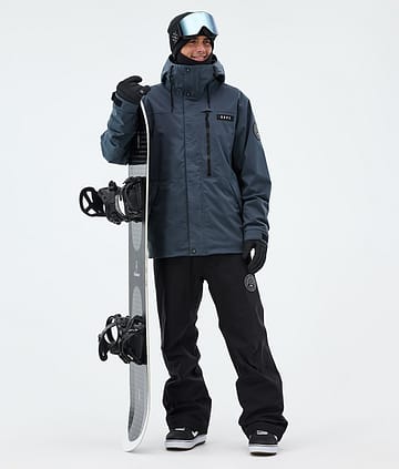 Dope Blizzard Full Zip Snowboard Outfit Metal Blue/Black