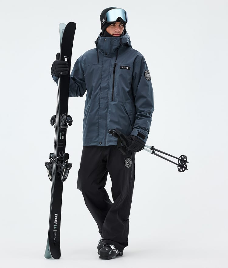 Dope Blizzard Full Zip Kurtka Narciarska Mężczyźni Metal Blue, Image 3 of 10