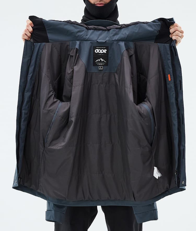 Dope Blizzard Full Zip Giacca Sci Uomo Metal Blue, Image 9 of 9