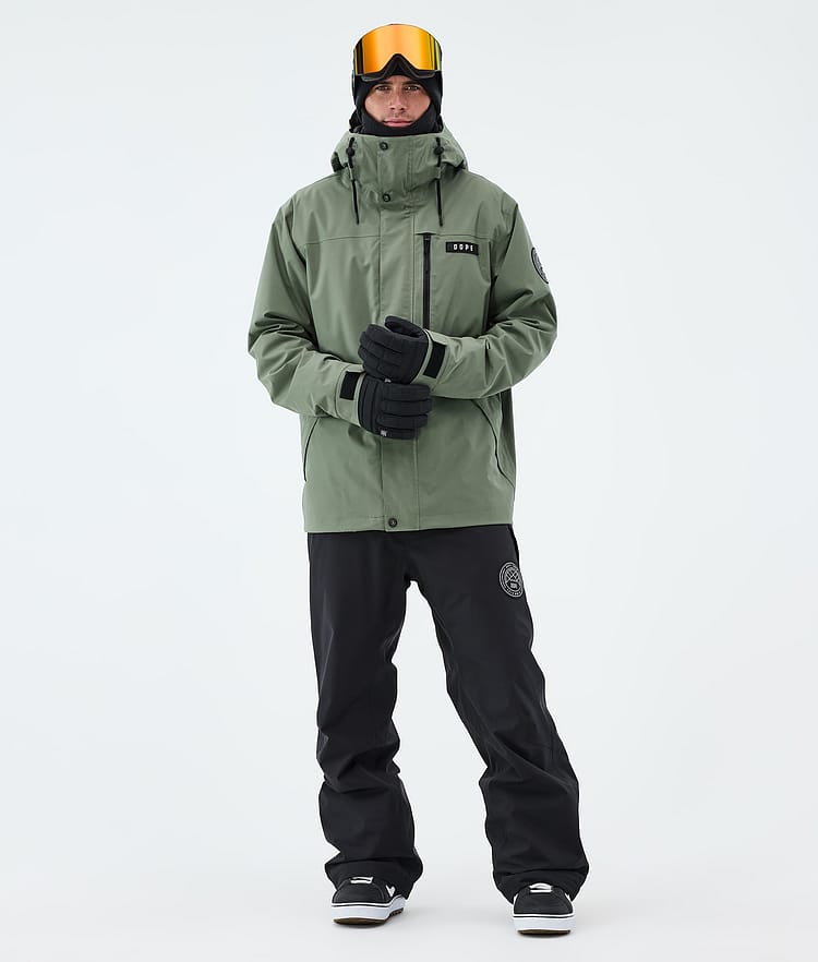 Dope Blizzard Full Zip Kurtka Snowboardowa Mężczyźni Moss Green, Image 2 of 9