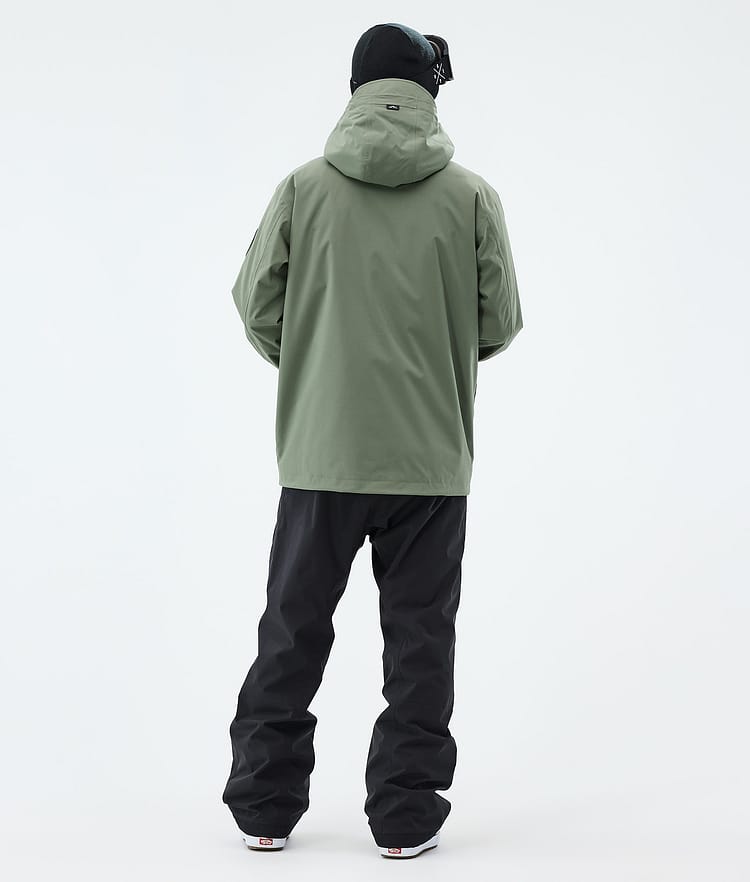 Dope Blizzard Full Zip Kurtka Snowboardowa Mężczyźni Moss Green, Image 3 of 9