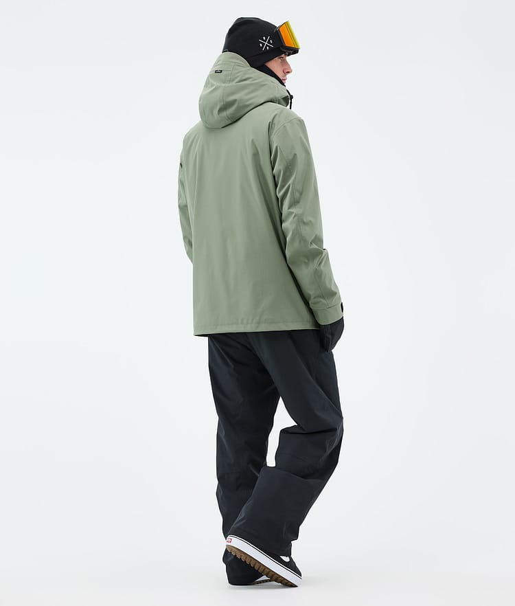 Dope Blizzard Full Zip Snowboard Jacket Men Moss Green, Image 4 of 9