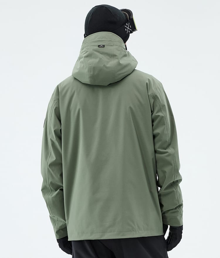 Dope Blizzard Full Zip Kurtka Snowboardowa Mężczyźni Moss Green, Image 6 of 9