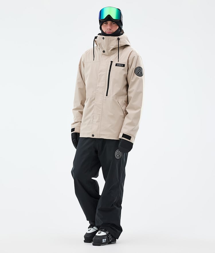 Dope Blizzard Full Zip Ski Jacket Men Sand, Image 2 of 9