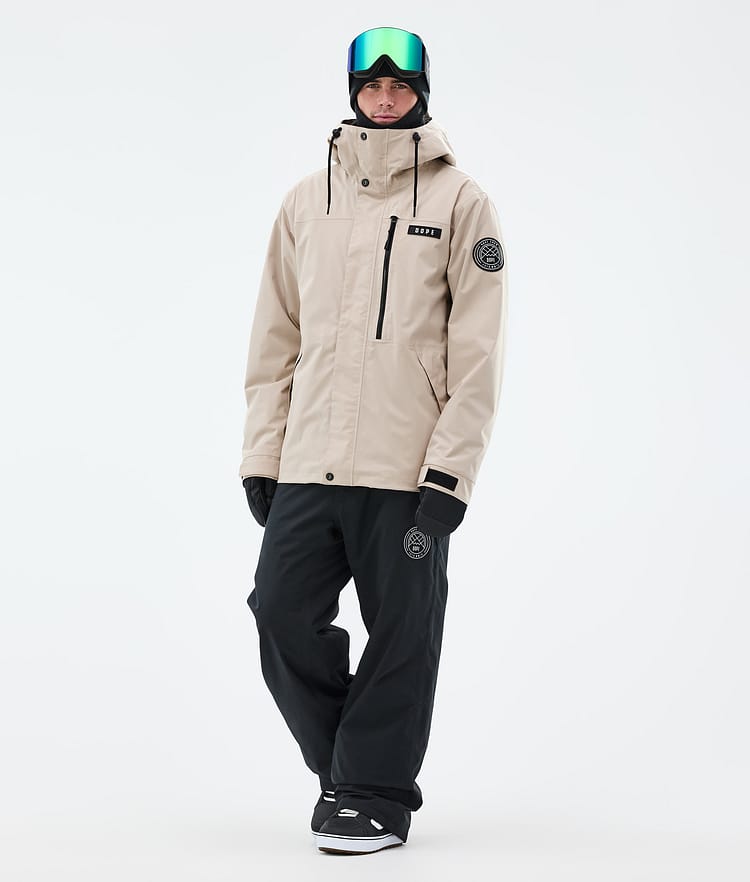Dope Blizzard Full Zip Snowboard Jacket Men Sand, Image 2 of 9