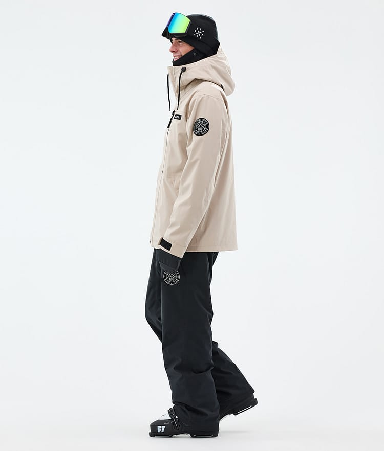 Dope Blizzard Full Zip Ski Jacket Men Sand, Image 3 of 9