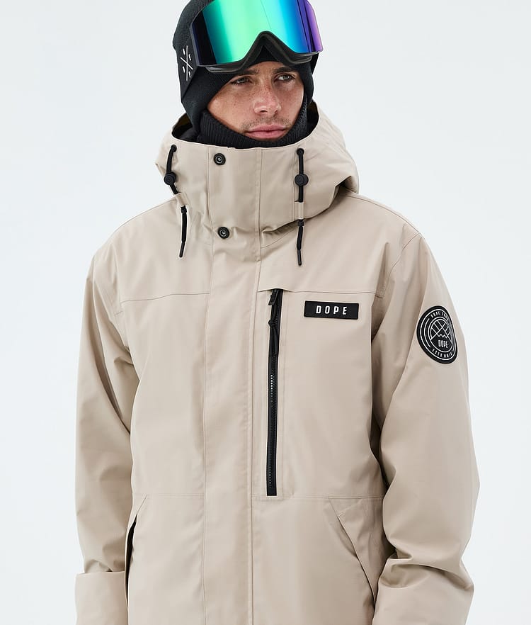 Dope Blizzard Full Zip Chaqueta Esquí Hombre Sand, Image 4 of 9