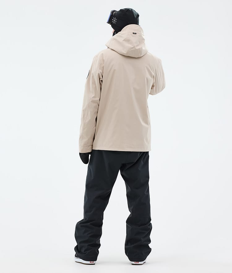 Dope Blizzard Full Zip Snowboard Jacket Men Sand, Image 4 of 9