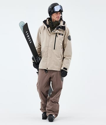 Dope Blizzard Full Zip Outfit Ski Sand/Walnut