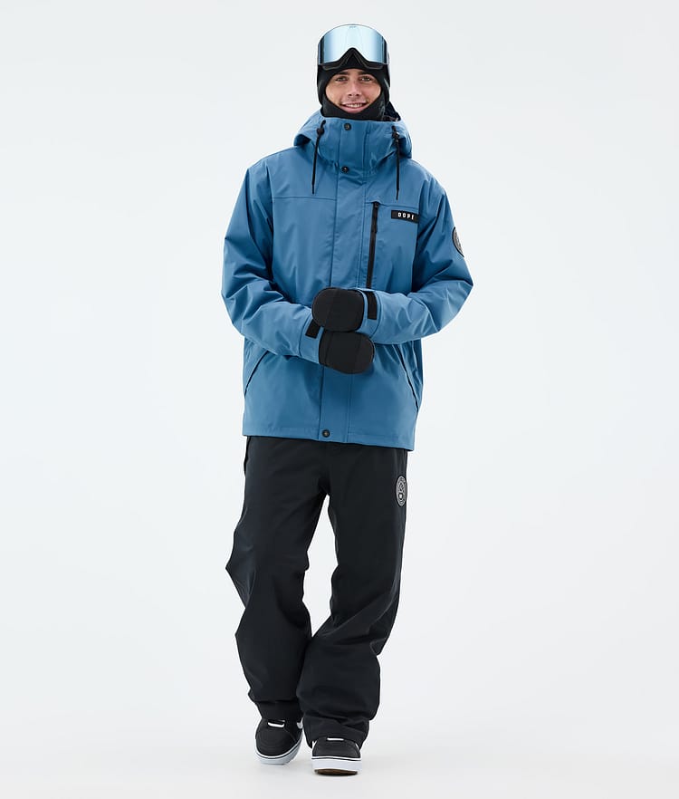 Dope Blizzard Full Zip Snowboard Jacket Men Blue Steel, Image 2 of 9