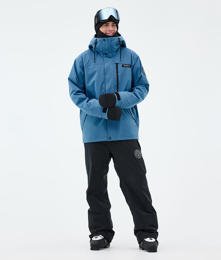 Dope Blizzard Full Zip Ski Jacket Men Blue Steel, Image 2 of 9