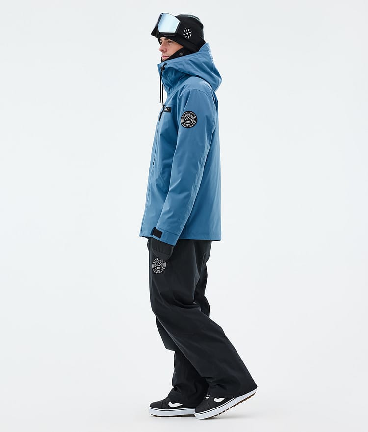 Dope Blizzard Full Zip Snowboard Jacket Men Blue Steel, Image 3 of 9