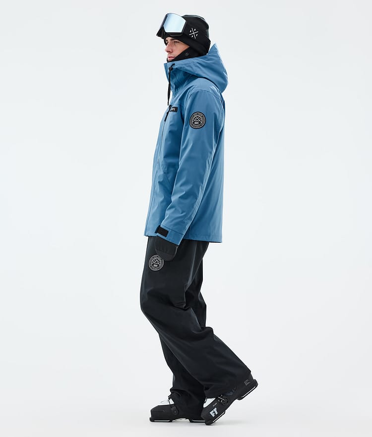 Dope Blizzard Full Zip Ski Jacket Men Blue Steel, Image 3 of 9