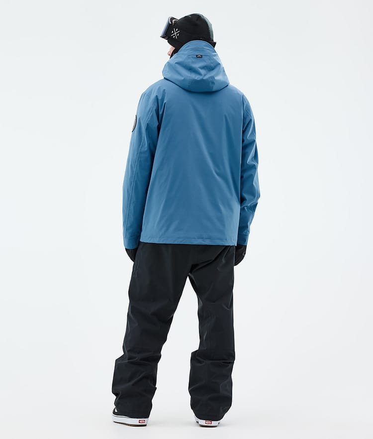 Dope Blizzard Full Zip Snowboard Jacket Men Blue Steel, Image 4 of 9