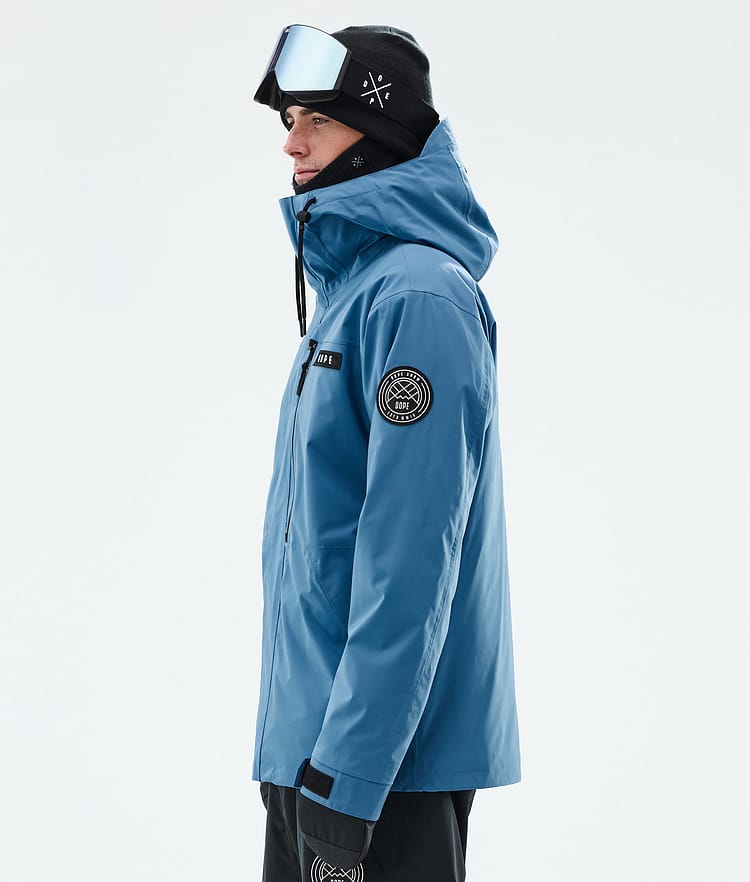 Dope Blizzard Full Zip Snowboard Jacket Men Blue Steel, Image 5 of 9
